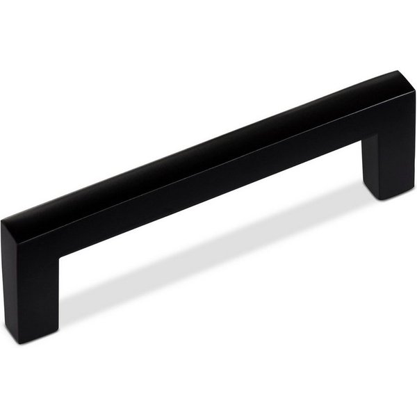 SO-TECH® Möbelgriff Bügelgriff BLACKLINE I schwarz matt, Schrankgriff Aluminium (1-St), Bohrlochabstand (BA) 96 mm, inkl. M4 Befestigungsschrauben