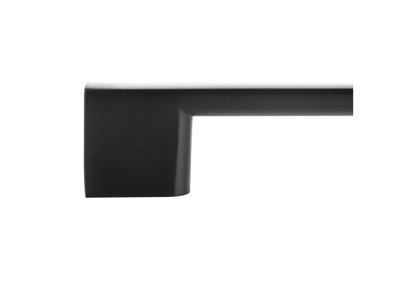 SO-TECH® Möbelgriff Bügelgriff Blackline XII schwarz matt - inkl. Schrauben (Spar-Set, 10-St), Schubladengriff Schrankgriff Bohrlochabstand (BA) 96 mm – Bild 4 von 5