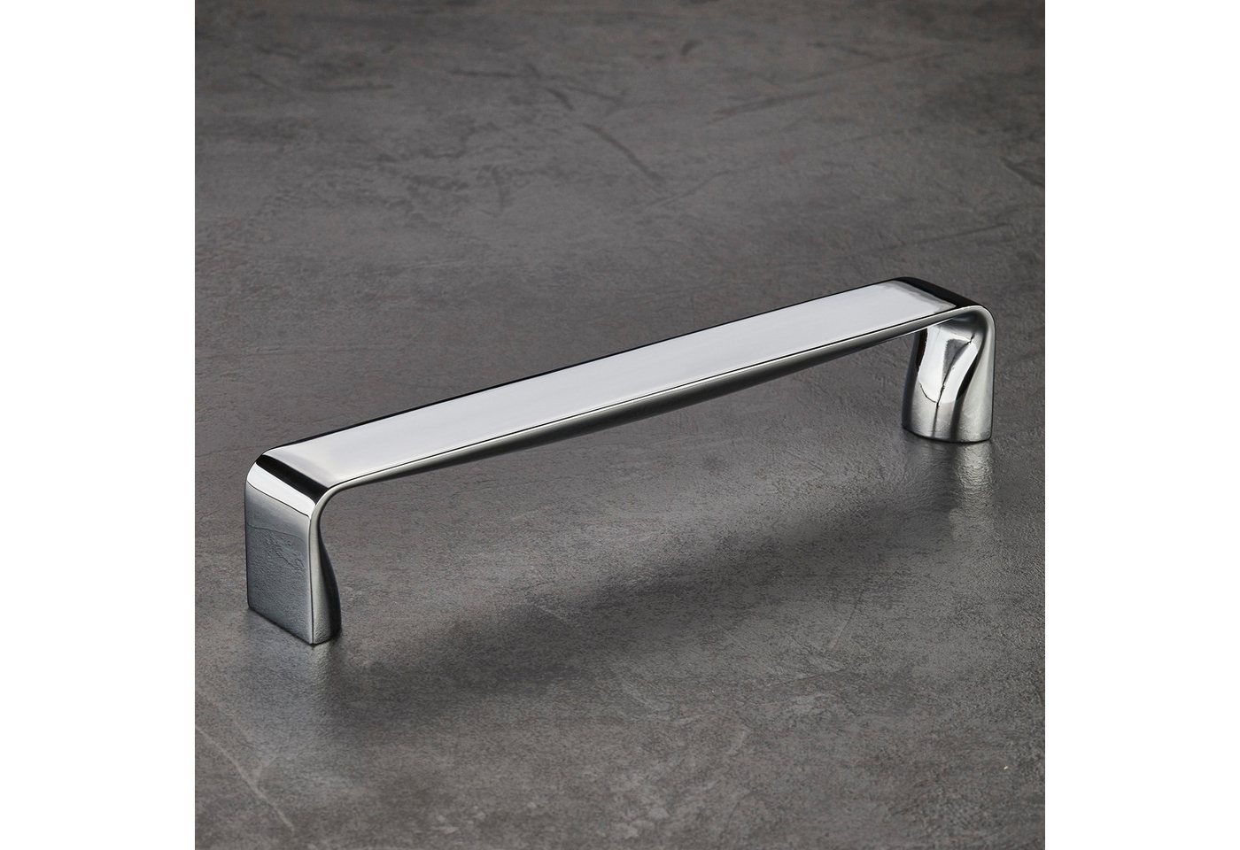 SO-TECH® Möbelgriff Bügelgriff SW146 BA 160 mm, inkl. Schrauben (1-St), Chrom poliert von SCHÜCO ALU COMPETENCE – Bild 2 von 5
