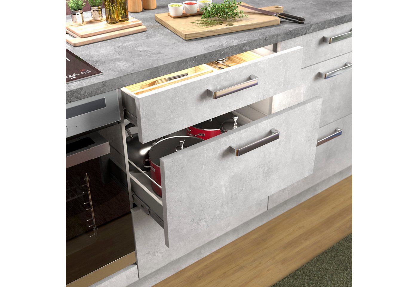SO-TECH® Möbelgriff Bügelgriff SW146 BA 160 mm, inkl. Schrauben (1-St), Chrom poliert von SCHÜCO ALU COMPETENCE – Bild 4 von 5