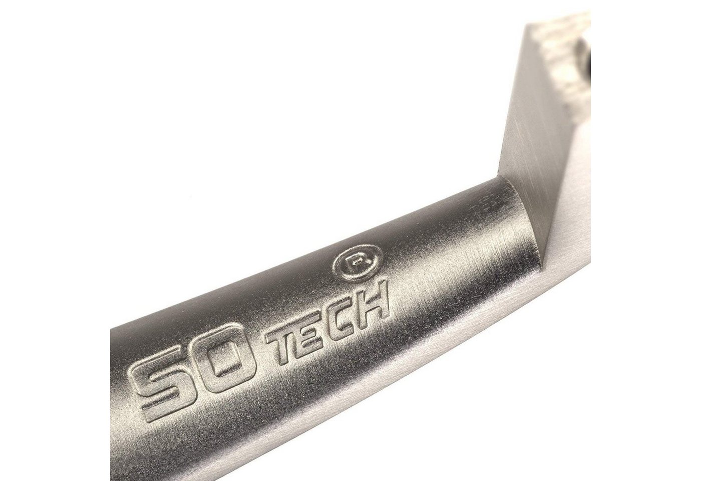 SO-TECH® Möbelgriff Bügelgriff THEA BA 96 - 128 mm - incl. Schrauben, Lochabstand 96 mm Edelstahloptik matt dunkel inkl Schrauben – Bild 2 von 5