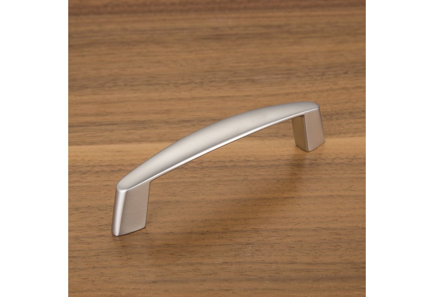 SO-TECH® Möbelgriff Bügelgriff UN17 BA 96 mm oder 128 mm, Lochabstand 96 mm Chrom matt - inkl. Schrauben – Bild 2 von 5