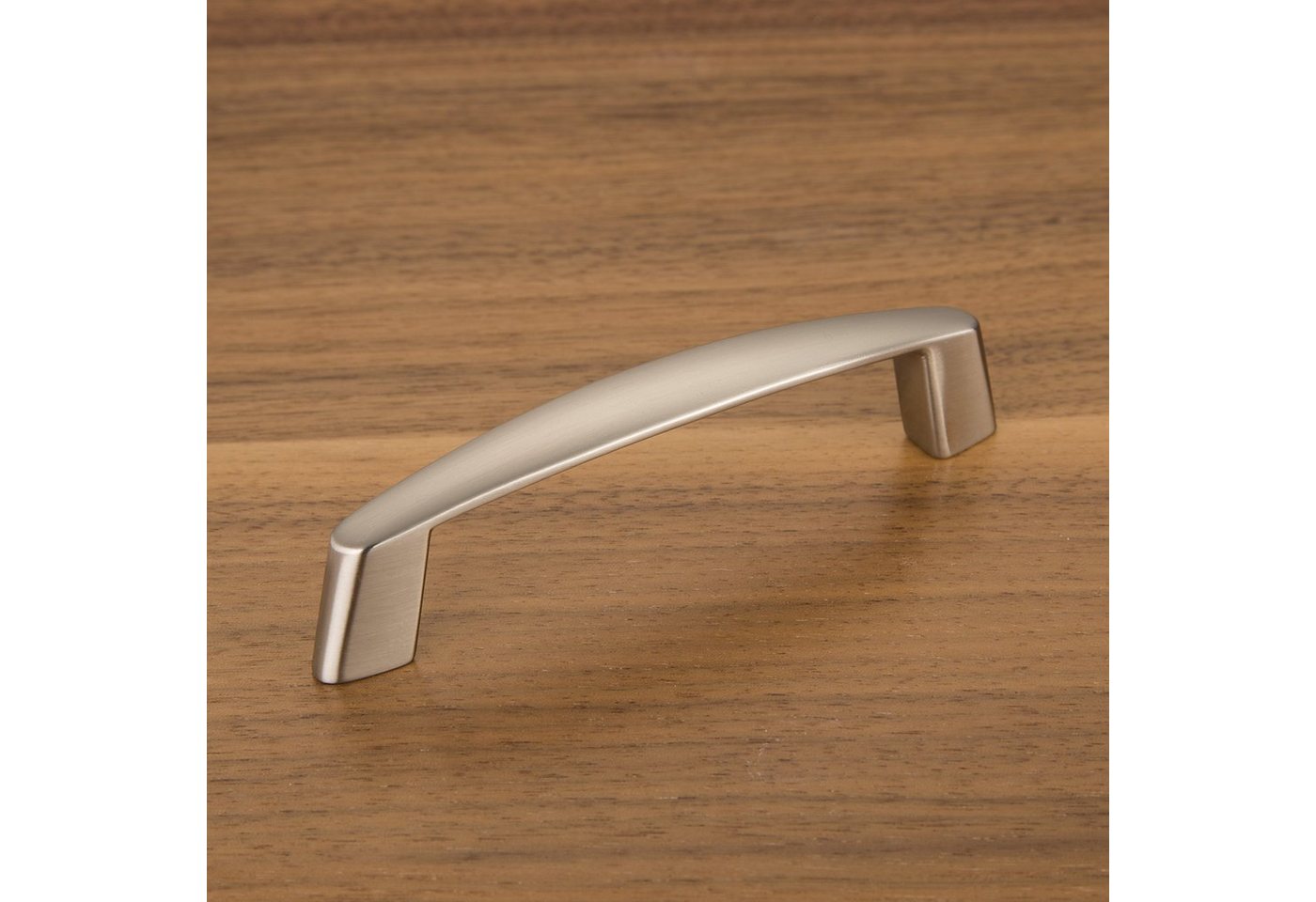 SO-TECH® Möbelgriff Bügelgriff UN17 BA 96 mm oder 128 mm, Lochabstand 96 mm Edelstahloptik - inkl. Schrauben – Bild 2 von 5
