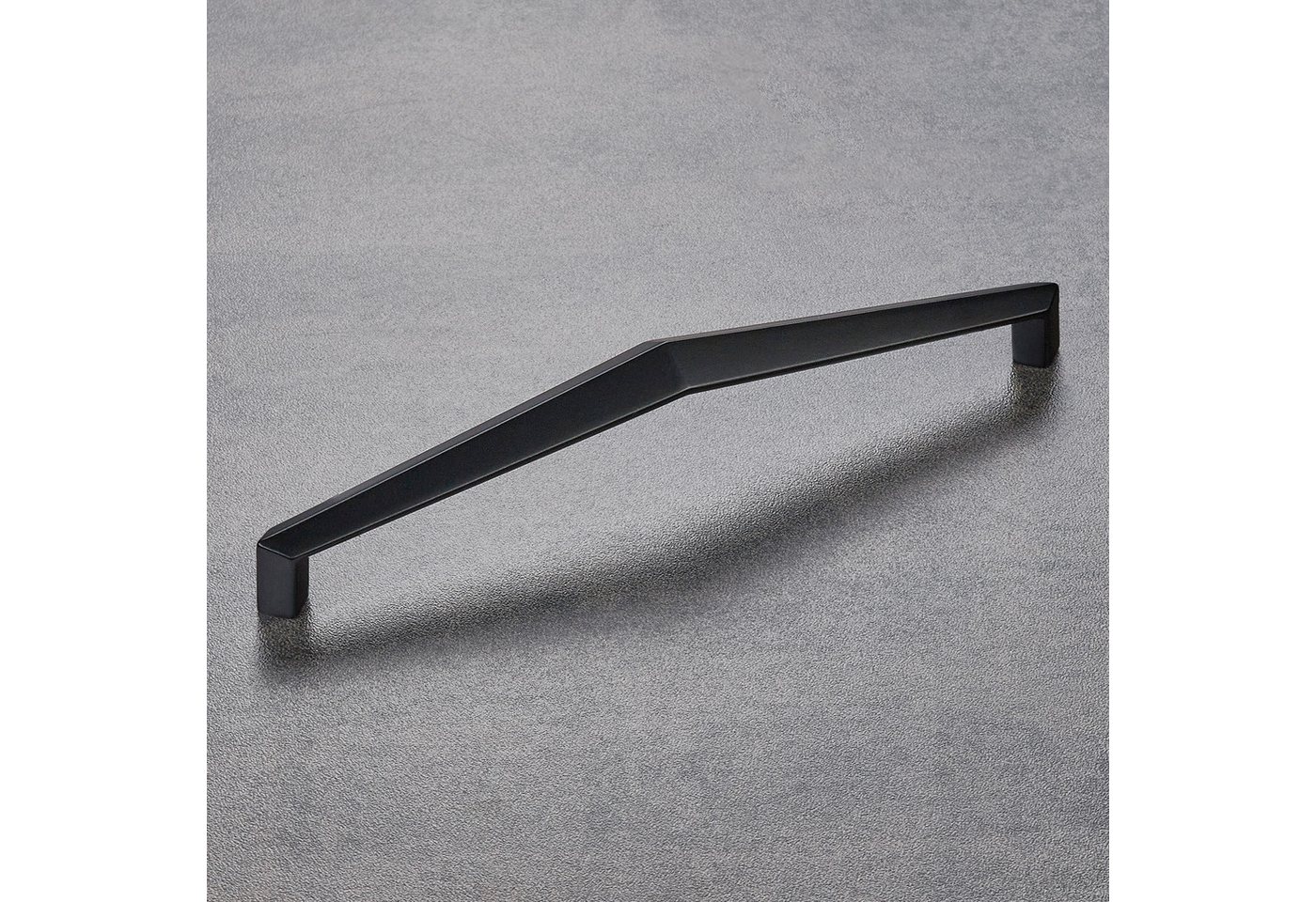 SO-TECH® Möbelgriff Bügelgriff YAVI BA 160 mm, inkl. Schrauben (1-St), Schwarz matt von SCHÜCO ALU COMPETENCE – Bild 2 von 5