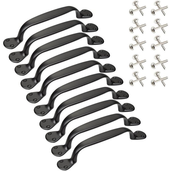SO-TECH® Möbelgriff Erik, Lochabstand 96 mm (10-St), schwarz, Abmessungen 143,5 x 22,7 x 25 mm