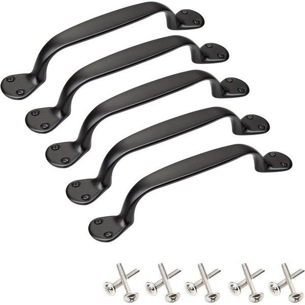 SO-TECH® Möbelgriff Erik, Lochabstand 96 mm (5-St), schwarz, Abmessungen 143,5 x 22,7 x 25 mm