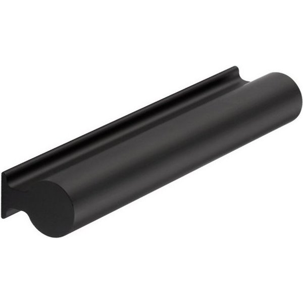 SO-TECH® Möbelgriff Griffleiste HELSING, Aluminium, Lochabstand 96 - 320 mm, Lochabstand 32 mm schwarz eloxiert - inkl. Schrauben