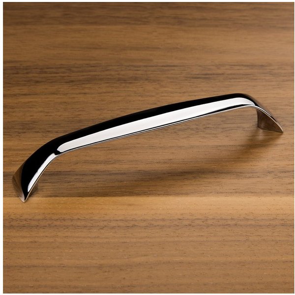 SO-TECH® Möbelgriff JOEN, moderner Bügelgriff aus Zinkdruckguss (1-St), Chrom poliert Bohrlochabstand (BA) 128 mm
