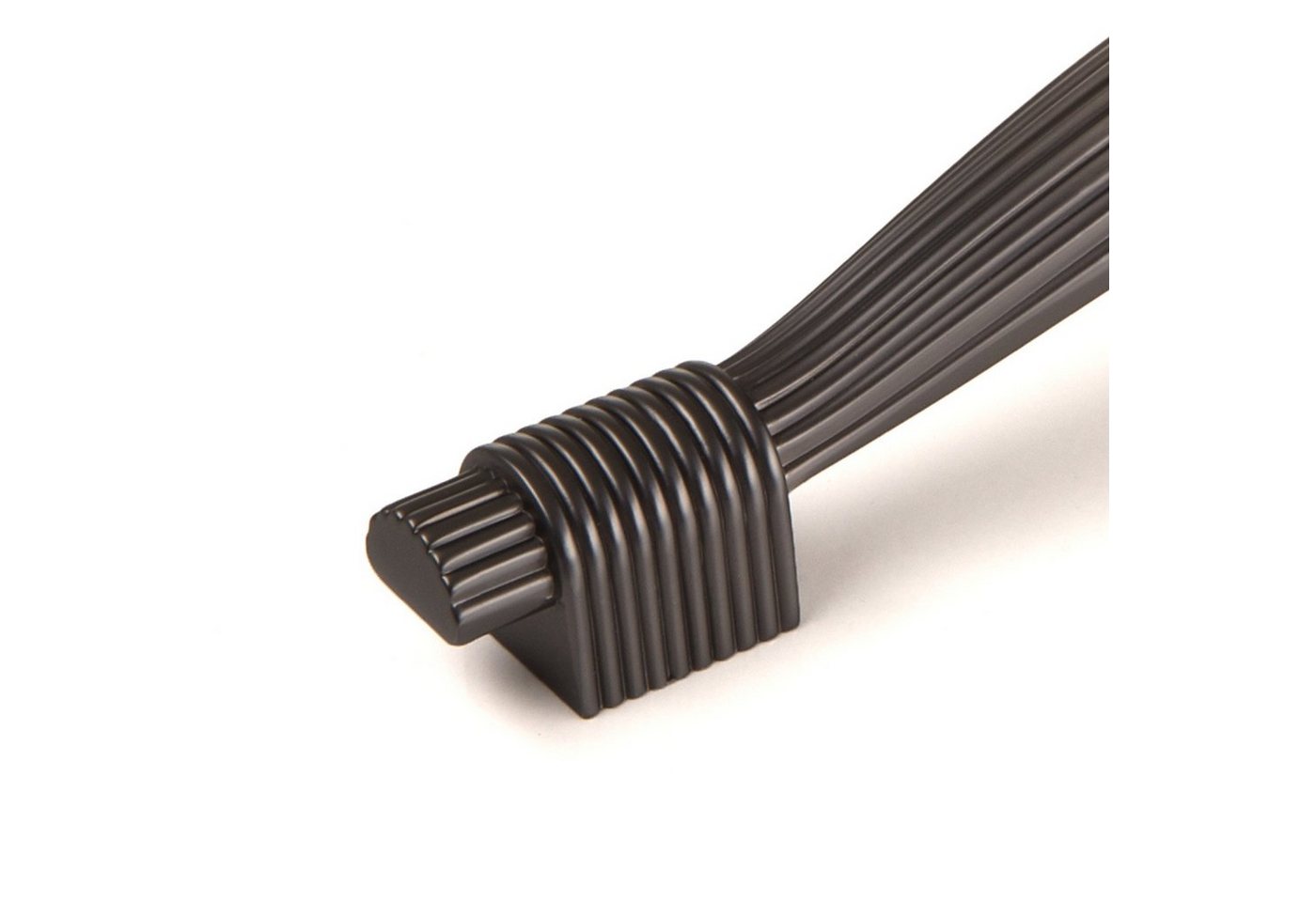 SO-TECH® Möbelgriff Landhausgriff CLIFF, Lochabstand 128 mm, Altzinnoptik, Länge 159 mm, inkl. Schrauben – Bild 3 von 5