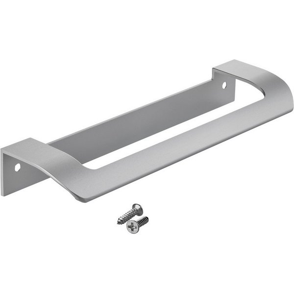 SO-TECH® Möbelgriff LYS Bohrlochabstand (BA) 160 mm Schrankgriff Schubladengriff (1-St), Griff passend für Schiebe- oder Falttüren, Chrom matt
