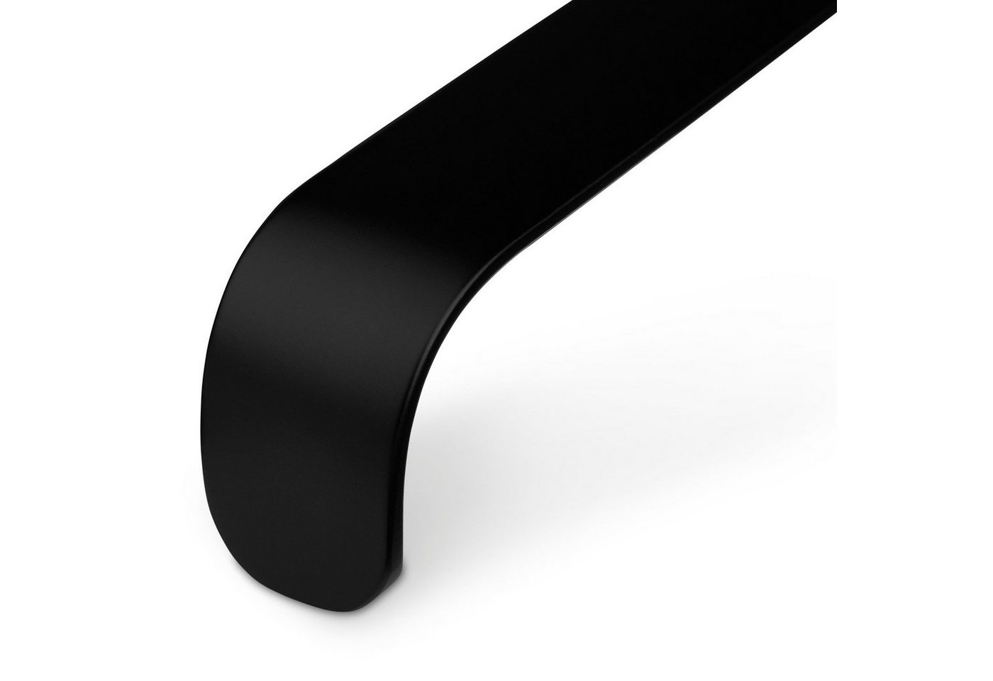 SO-TECH® Möbelgriff Schrankgriff DALE BA 128 - 192 mm, Lochabstand 128 mm schwarz matt inkl. Schrauben – Bild 2 von 4