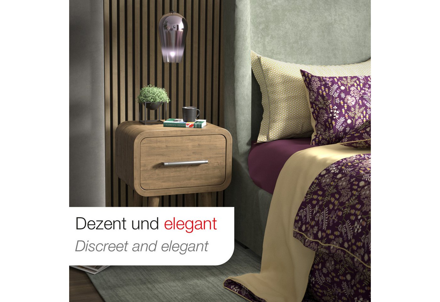 SO-TECH® Möbelgriff Schubladengriff SW161 Ø 18 mm Edelstahloptik (1-St), Bohrlochabstand (BA) 128 mm, Gesamtlänge 144 mm – Bild 4 von 5