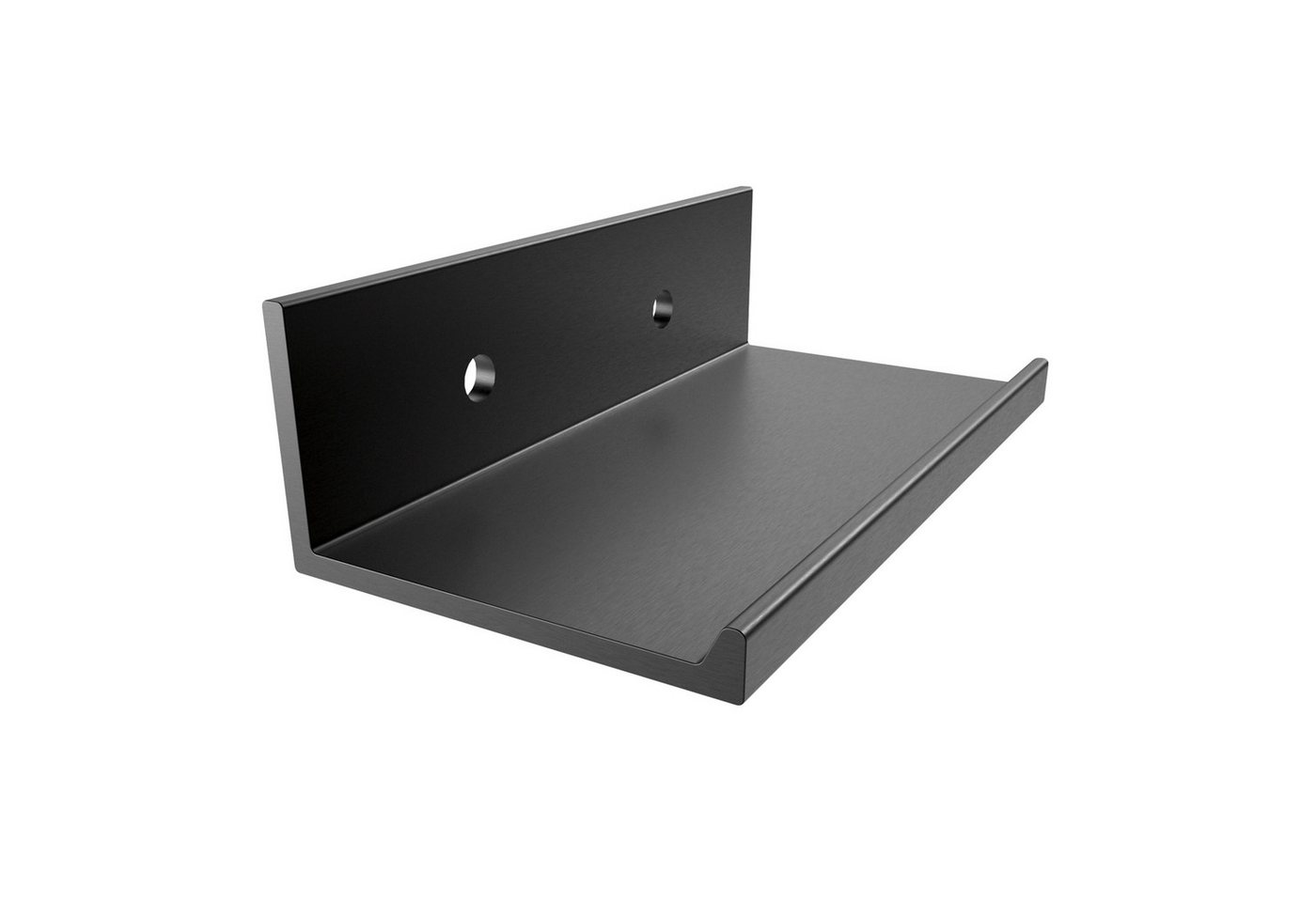 SO-TECH® Möbelgriff SEARL, Aluminium, schwarz oder Edelstahloptik (1-St), 70 mm, schwarz eloxiert gebürstet – Bild 3 von 5