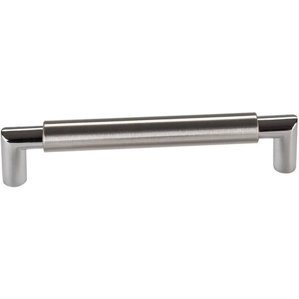 SO-TECH® Möbelgriff Stangengriff E9 echt Edelstahl Ø 16 mm BA 128 - 640 mm (1-St), Bohrlochabstand (BA) 128 mm, silber, inkl. Schrauben