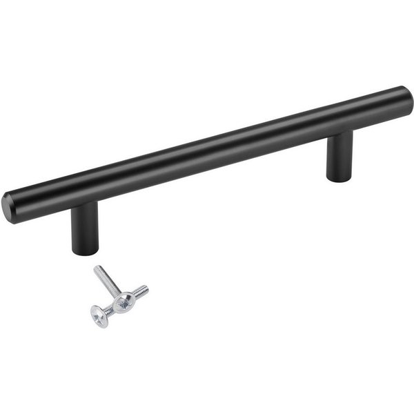 SO-TECH® Möbelgriff Stangengriff G1, schwarz, Lochabstände 96 - 128 mm, Lochabstand 96 mm, inkl. Schrauben
