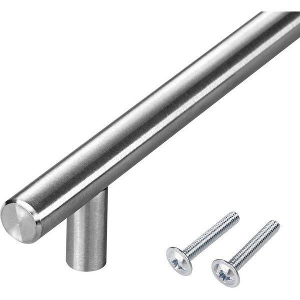 SO-TECH® Möbelgriff Stangengriff G10, echt Edelstahlrohr, Durchmesser 10 mm, Bohrlochabstand (BA) 96 mm - inkl. Schrauben