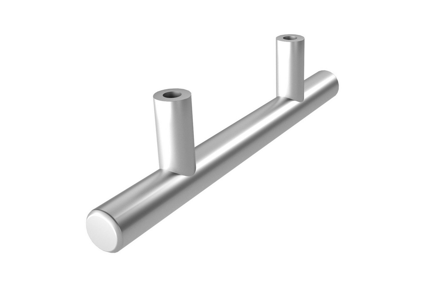 SO-TECH® Möbelgriff Stangengriff G12 Chrom matt Ø 12 mm BA 64 - 480 mm, Lochabstand 64 mm - inkl. Schrauben – Bild 3 von 5