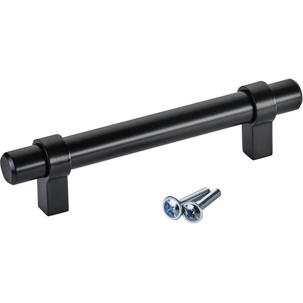 SO-TECH® Möbelgriff Stangengriff G20, Durchm. 14 mm, verschiedene Längen (10-St), schwarz matt, Lochabstand 96 mm, 10 Griffe mit Schrauben