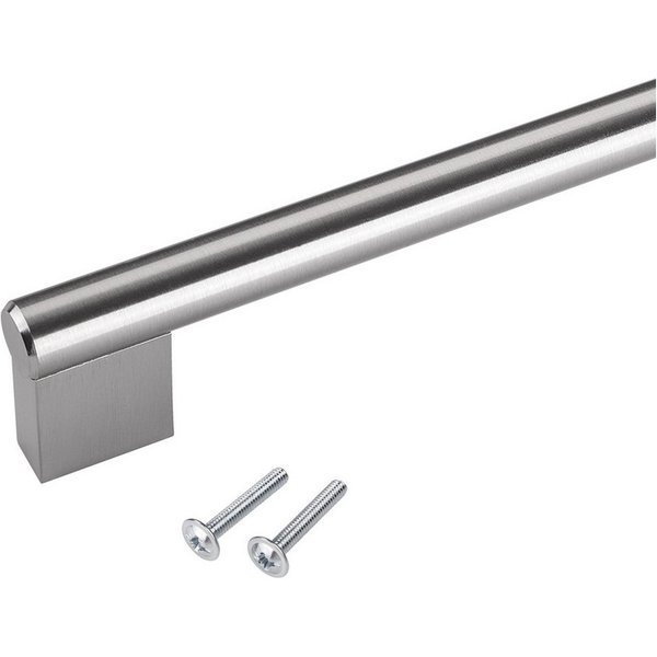 SO-TECH® Möbelgriff Stangengriff G4, Edelstahloptik Ø 14 mm, BA 192 - 1092 mm (1-St), Lochabstand 192 mm, Länge 209 mm - inkl. Schrauben