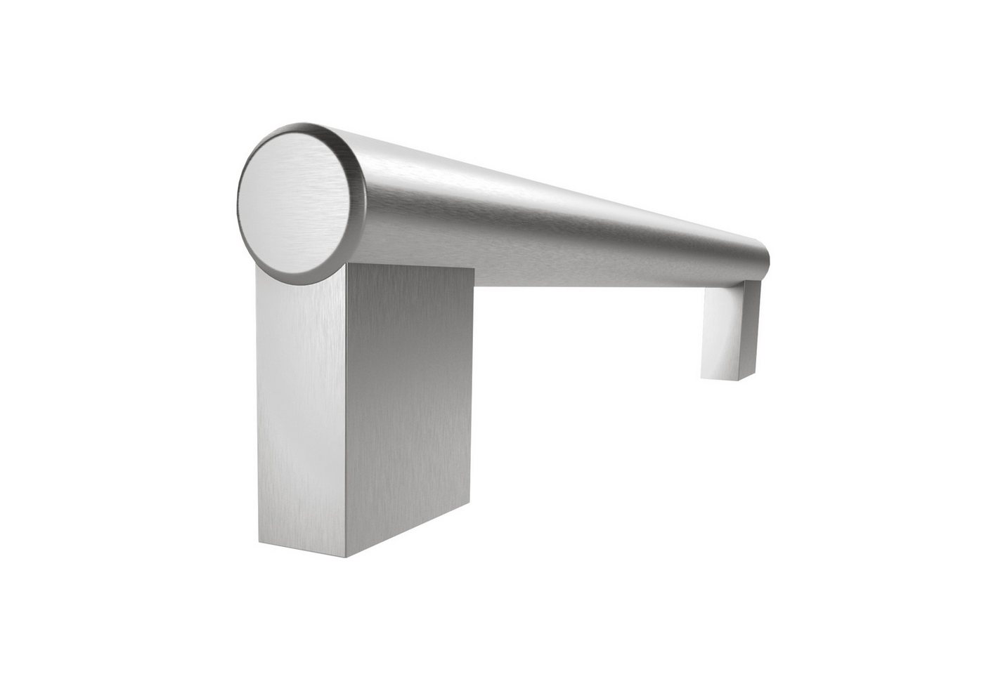 SO-TECH® Möbelgriff Stangengriff G4, Edelstahloptik Ø 14 mm, BA 192 - 1092 mm (1-St), Lochabstand 192 mm, Länge 209 mm - inkl. Schrauben – Bild 3 von 5
