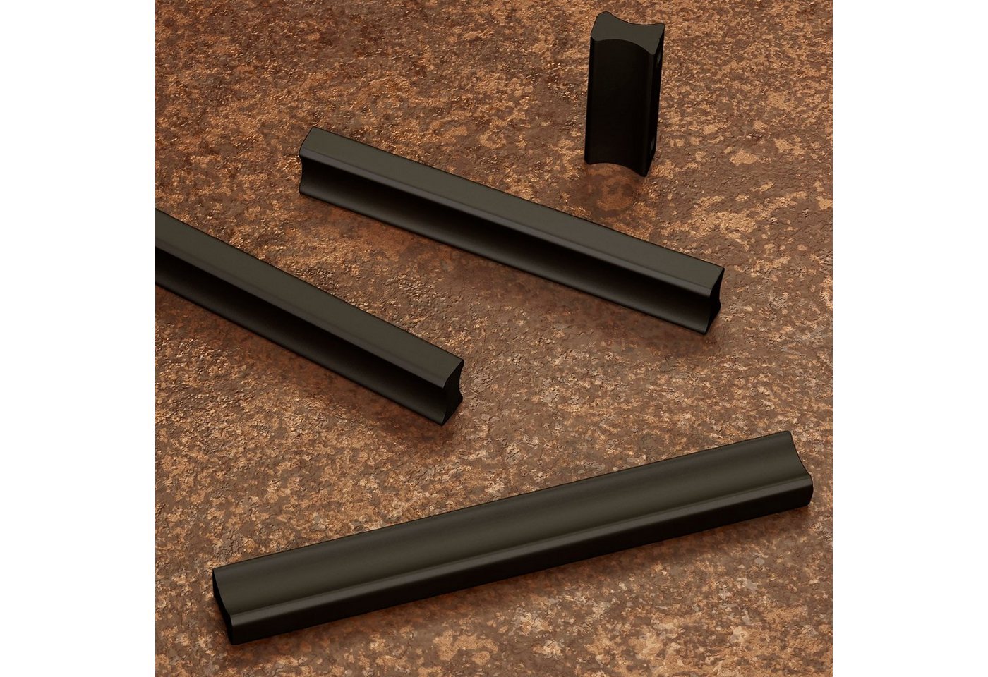 SO-TECH® Möbelgriff STOCKHOLM, Aluminium eloxiert, Lochabstand 32 - 320 mm – Bild 2 von 5