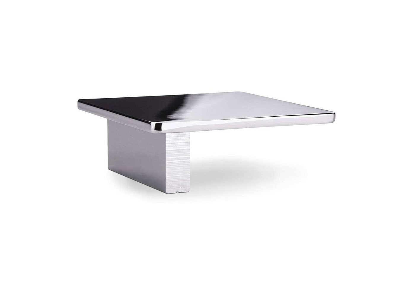 SO-TECH® Möbelgriff STORM Bohrlochabstand (BA) 32 mm Chrom poliert (1-St), 55 x 55 x 20 mm Schrankgriff Schubladengriff, Aluminium – Bild 3 von 4