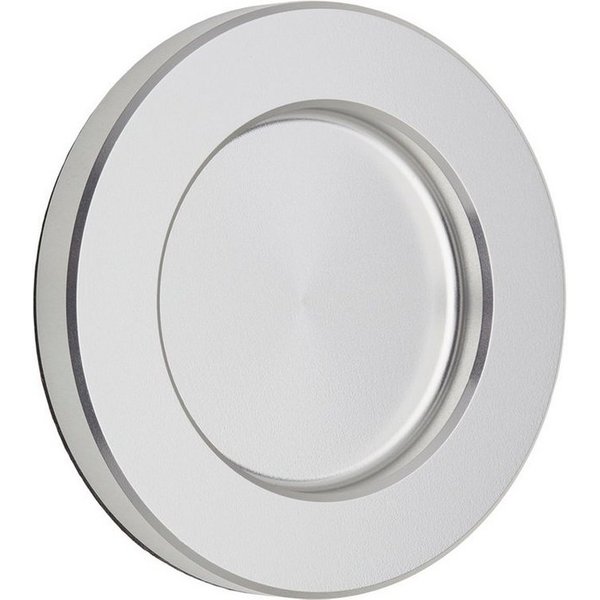 SO-TECH® Türgriff Schiebetürgriff TEYO selbstklebend (3M VHB), Edelstahloptik Ø 70 x 8 mm für Glas-Türen & Zimmertüren