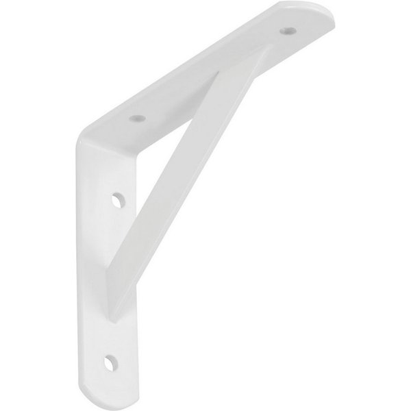 SO-TECH® Wandregalhalter Regalkonsolen mit Querstrebe zur Stabilisierung, 1-tlg., 250 x 150 x 30 mm, weiß, pulverbeschichtet