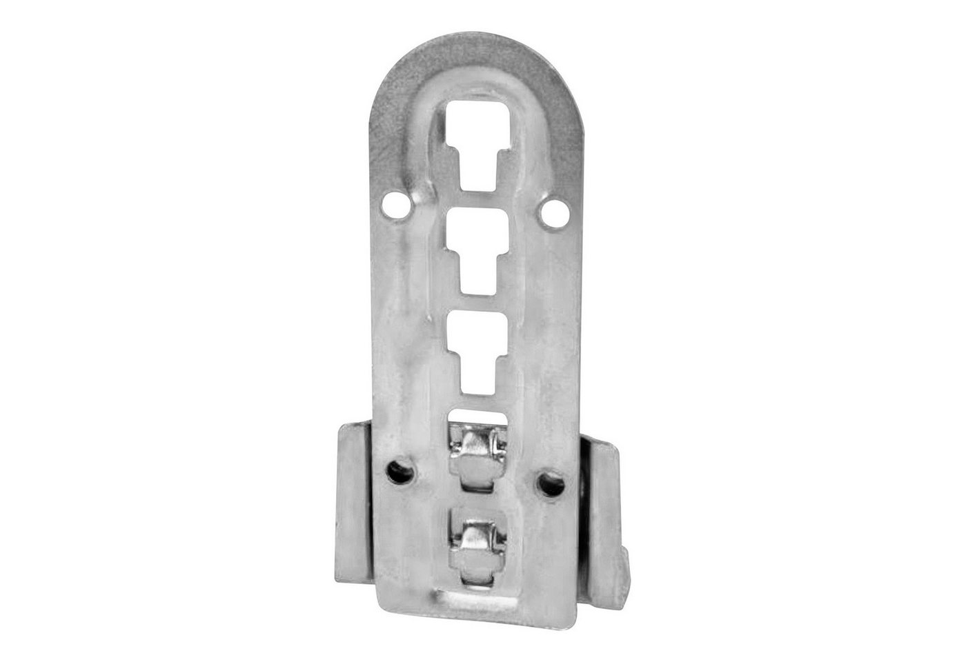 SO-TECH® Winkelbeschlag Bettbeschlag Bettwinkel höhenverstellbar Betten selbstbauen (4 St), für Mittelbalken- und Lattenrostauflage, verzinkt – Bild 2 von 5