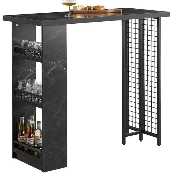 SoBuy Bartisch FWT100, Tresen Beistelltisch Esszimmer Küche, Esstisch Balkontisch Küchentisch Bistrotisch Stehtisch Bartresen