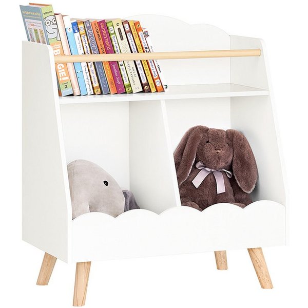 SoBuy Bücherregal KMB100, Kinderregal mit 5 Fächern Aufbewahrungsregal