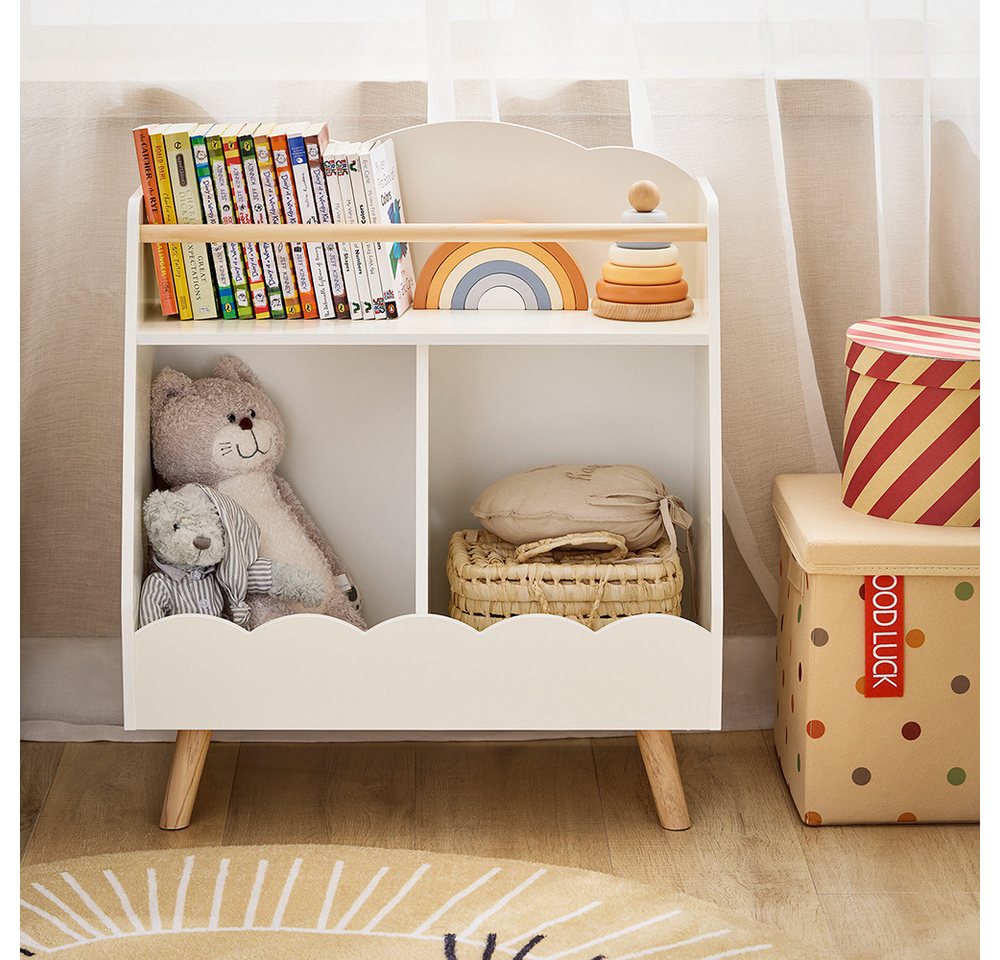 SoBuy Bücherregal KMB100, Kinderregal mit 5 Fächern Aufbewahrungsregal – Bild 3 von 5