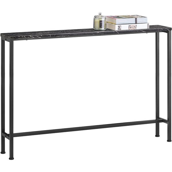 SoBuy Konsolentisch FSB19-XL, Flurtisch schmal, Beistelltisch, Sofatisch Sideboard, Konsolentisch, für Flur Möbel, Büro, schmales Design, Breite 120 cm