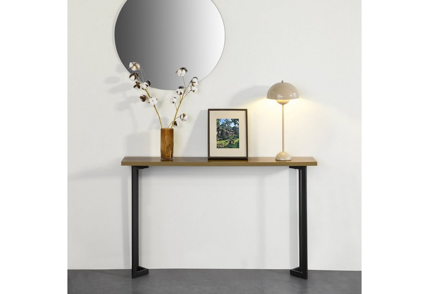 SoBuy Konsolentisch FSB50, Flurtisch Dekotisch Sideboard schmaler Beistelltisch Sofatisch – Bild 2 von 5