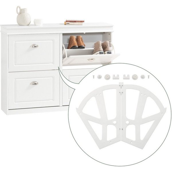 SoBuy Schuhkipper SDA08, Schrank Scharniere Möbel Scharnier für Schuhschrank Schuhbank