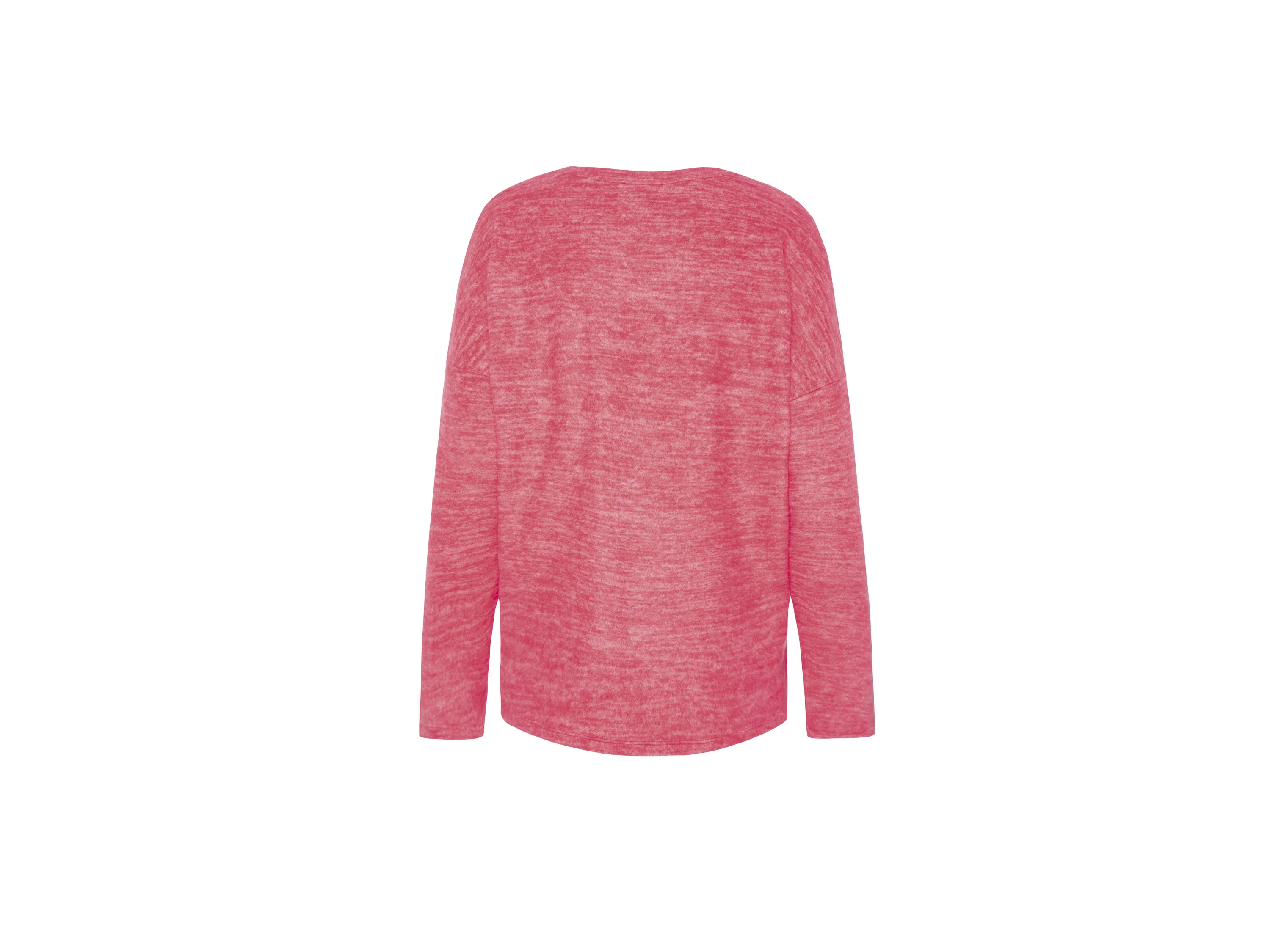 SOCCX Damen Flauschpullover (Rot, M/L) – Bild 3 von 3