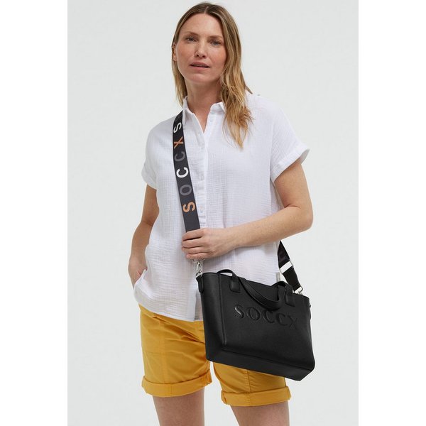 SOCCX Henkeltasche, mit abnehmbarem Schulterriemen