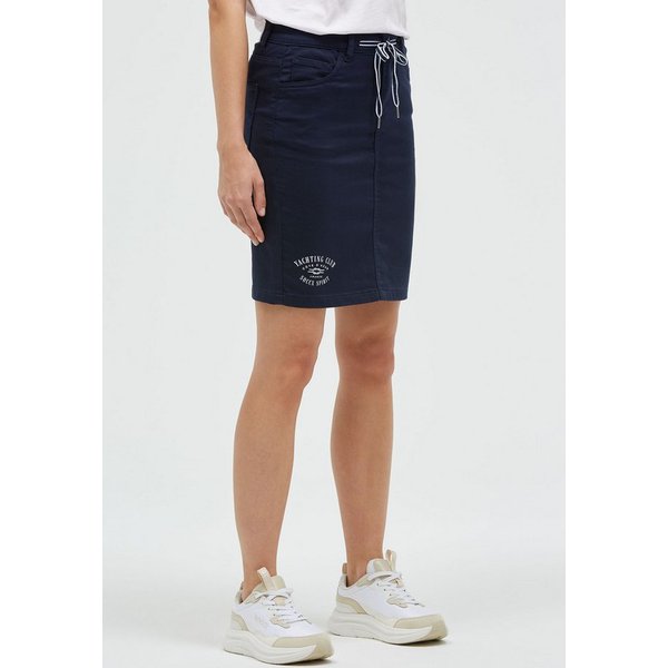 SOCCX Jeansrock mit Baumwolle