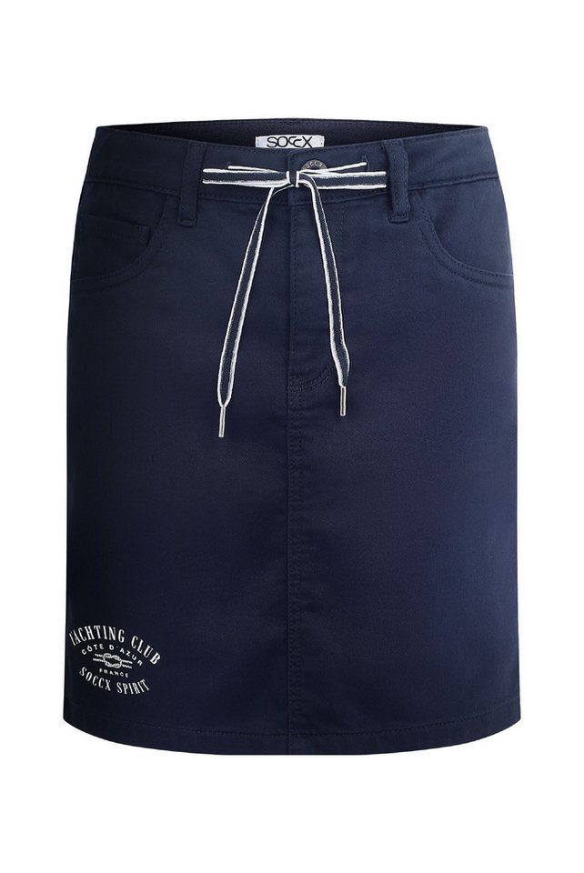 SOCCX Jeansrock mit Baumwolle – Bild 2 von 5