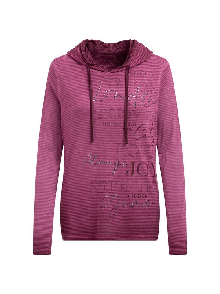 SOCCX Langarmshirt mit Glitzersteinchen – Bild 2 von 5