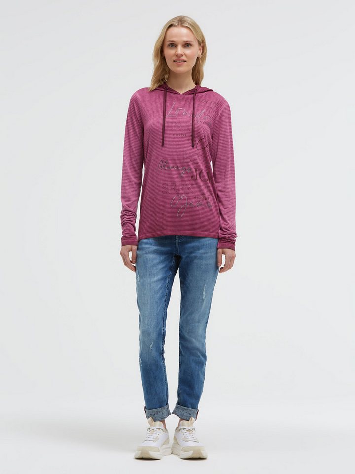 SOCCX Langarmshirt mit Glitzersteinchen – Bild 3 von 5