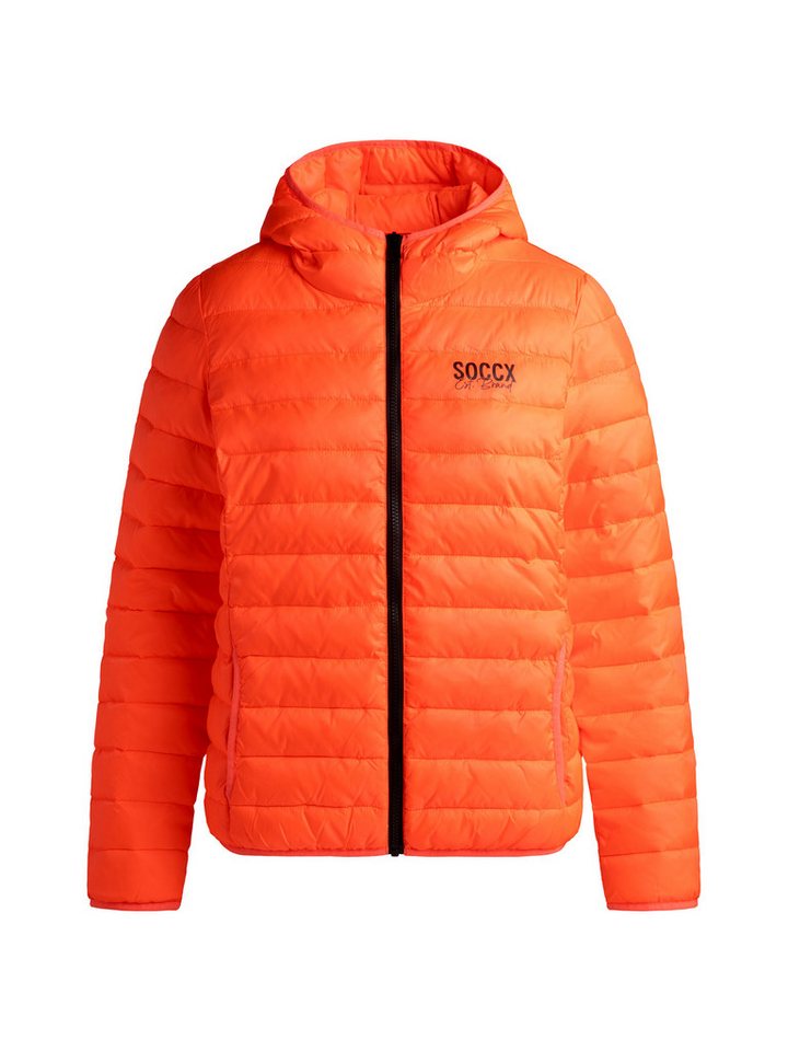 SOCCX Outdoorjacke mit elastischem Saumabschluss – Bild 2 von 5