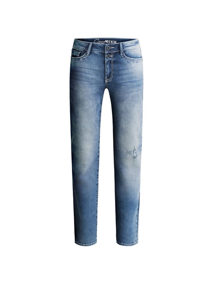 SOCCX Regular-fit-Jeans mit breiten Nähten – Bild 2 von 5