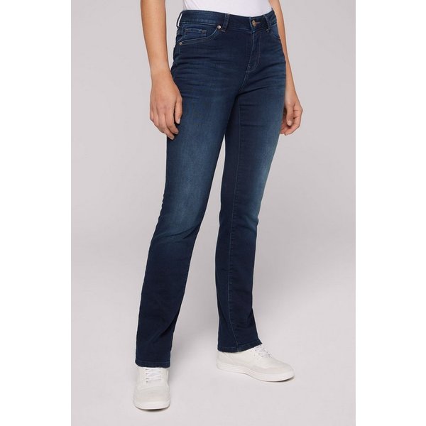 SOCCX Regular-fit-Jeans mit normaler Leibhöhe