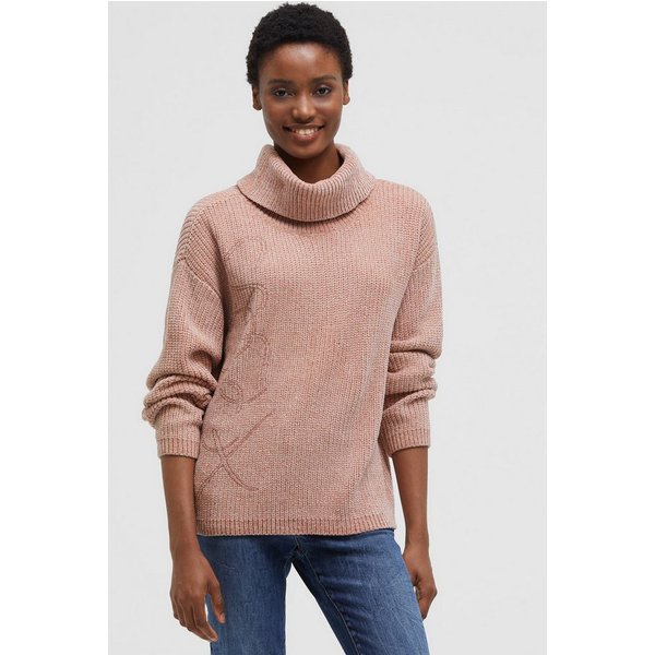 SOCCX Rollkragenpullover mit weicher Haptik