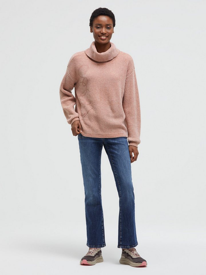 SOCCX Rollkragenpullover mit weicher Haptik – Bild 3 von 5