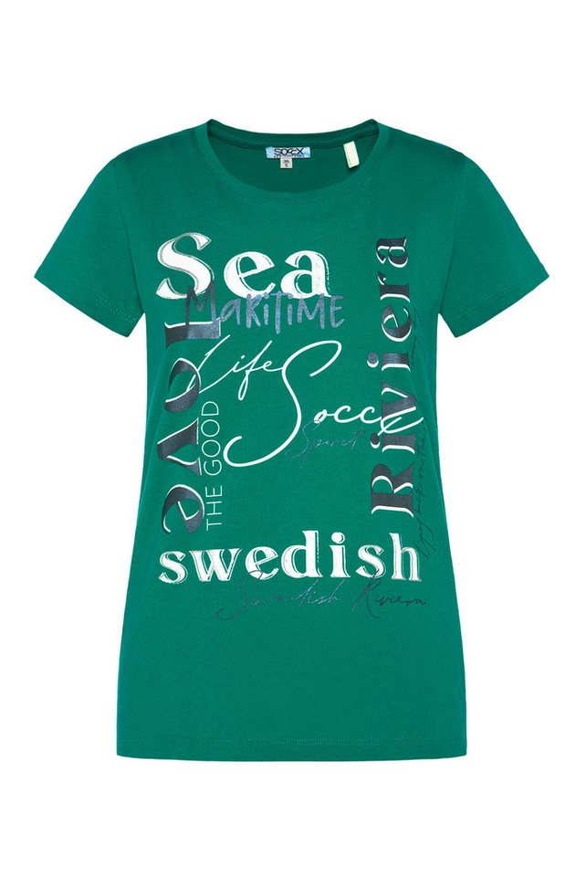 SOCCX Rundhalsshirt aus Baumwolle – Bild 2 von 5