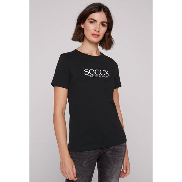SOCCX Rundhalsshirt aus Baumwolle