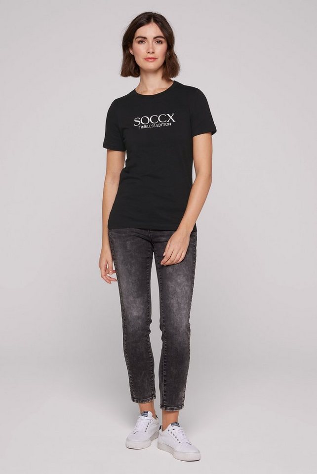 SOCCX Rundhalsshirt aus Baumwolle – Bild 3 von 5