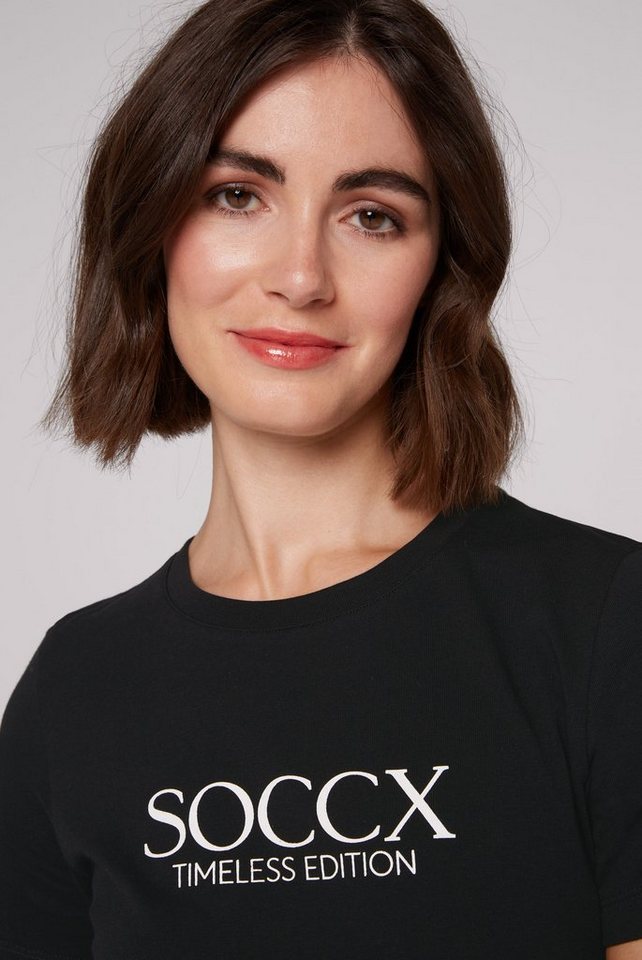 SOCCX Rundhalsshirt aus Baumwolle – Bild 4 von 5